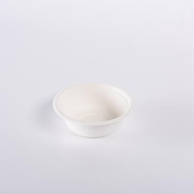 China 1000PCS/Carton 100% Sugracane Sugracane Disposable Soup Bowl Paper Hot Paper Bowl Minimalist Retail Bagasse Biodegradable Material for sale