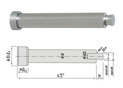 China Rlr Rht Plastic Injection Mold Parts Tip Type Sprue Puller Pin for sale