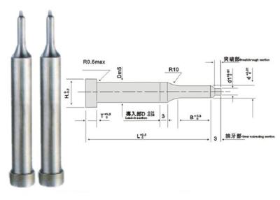 China AISI DIN Pilot Punch Set Round Head Metal SKD11 Press Die Components for sale