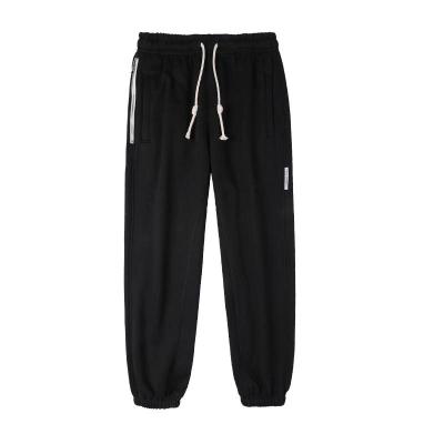 China Anti-Wrinkle Sports Tracksuit Men's Custom Loose OEM Men's Sport Cotton Casual Pants Joggers Printed Logo Stacked Sweatpants for sale