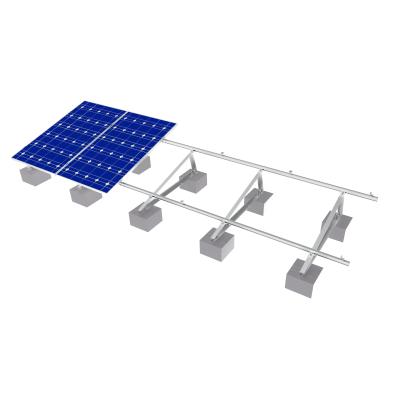 China Solar Mounting System Aluminum Solar Roof Mounting PV Solar Panel Flat Roof Mounting System for sale