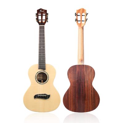 China High quality 26 inch solid spruce top ukulele from fir (KT-6000) with cheap price for sale