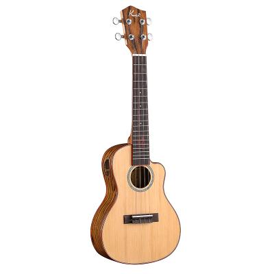 China High quality 23 inch solid redwood top ukulele from redwood (KC-700) with cheap price for sale