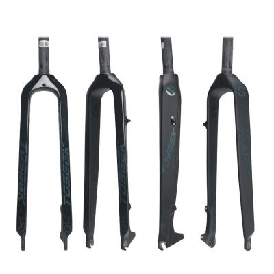 China High Quality BMX Cycle Spare Parts Bike Rigid Fork 26/27.5/29 Inch Full Carbon Front Bike Fork Mtb for sale