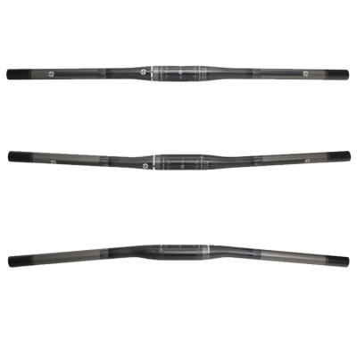 China 600mm - 760mm mtb bicycle parts carbon bicycle rise matte handlebar 3K carbon handlebars mtb bicycle parts for sale