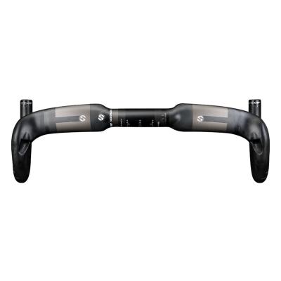 China BMX Toseek 420 440 Drop Bar Bicycle Handlebar 400 Handlebars UD Matt Road Gravel Bike Handle Carbon Bar for sale