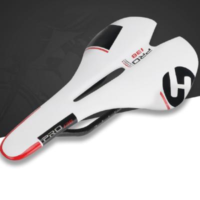 China 138/150mm saddle cycling mtb seats sillin wides mountain bike single front white leather saddle road bike for sale