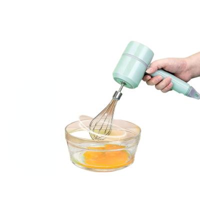 China USB Cordless Rechargeable Household Mini Portable Cream Whisk Handheld Electric Food Mixer Egg Beater for sale