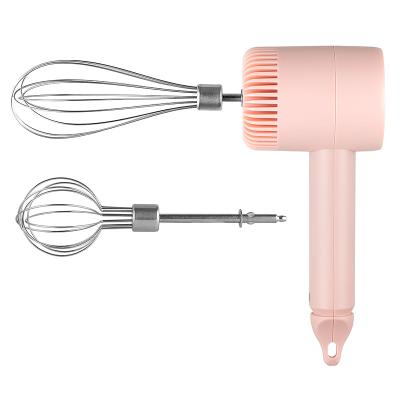 China USB Wireless Radio Mini Stainless Steel Egg Beater Portable Handheld Electric Milk Frother Food Blender for sale