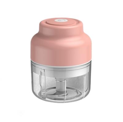 China With Portable Baby Food Chopper Electric Processor Small Blender USB Mini Vegetable Garlic Food Cleaver Grinder for sale