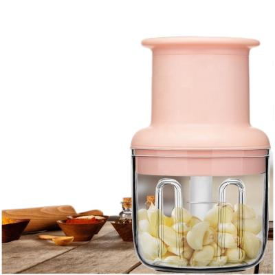 China USB Outdoor Multifunctional Portable Electric Cordless Small Food And Garlic Chopper Processor Mini Blender for sale