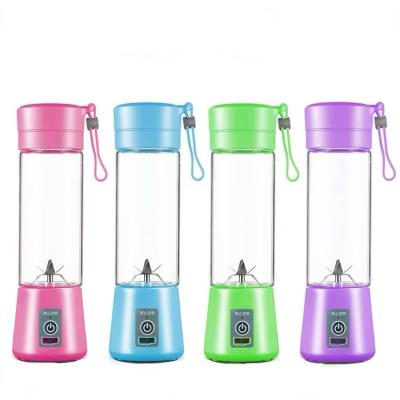 China Personal Portable Rechargrable USB Rechargrable Machine Mini Fruit Blender Mixer Juicer Rechargeable Juicing Cup For Gift Promotion for sale