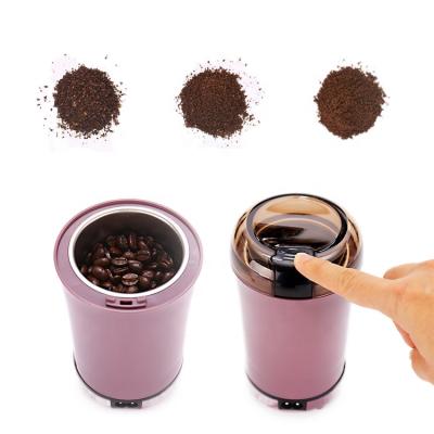 China Popular Blade Coffee Grinders Home Office Use Electric Portable Small Blade Mini Coffee Bean Grinder Machine for sale