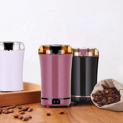 China Popular Convenient Household Office Use Coffee Bean Grinding Machine Electric Mini Portable Small Coffee Grinder for sale