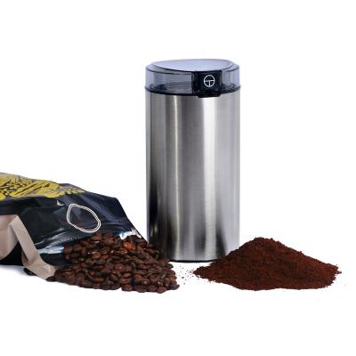 China Electric Home Coffee Bean Grinder Machine Universal Grinder Multifunctional Portable Small Blade Grinding Machine Stainless Steel for sale