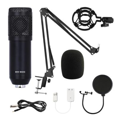 China USB Microphone BM800 Condenser Mic Studio Microphone Recording Studio Microphone for sale