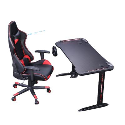 China Other Elites RGB Light E-sports table computer game desks gaming desk pad tables e-sports table for sale