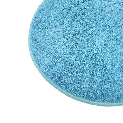 China Good Quality Microfiber Sustainable Washable Cordless Mop Replacement Pads Mats Durable for sale