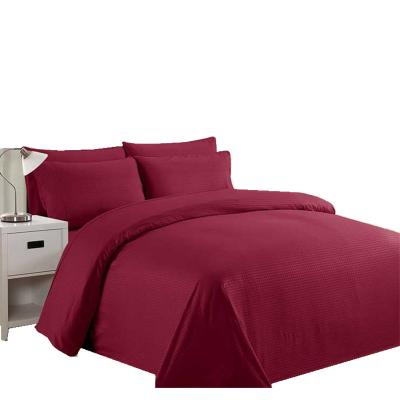 China Nondisposable 100% Polyester Customized Embroidery Comforter Cover And Pillowcases 4 Piece Bedding Sets for sale