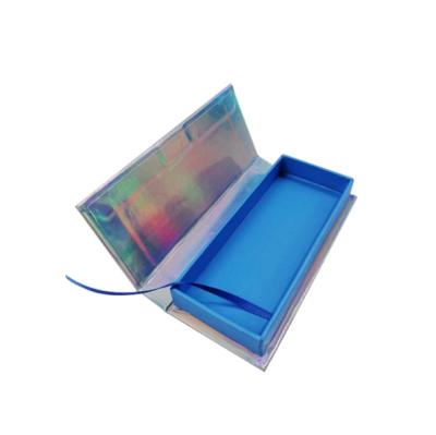 China Handmade Printing Box Paper Packaging Gift Cardboard Jewelry Iridescent Lash Eye Shadow Eyelashes Packing Hologram Custom Hard Magnetic Box for sale