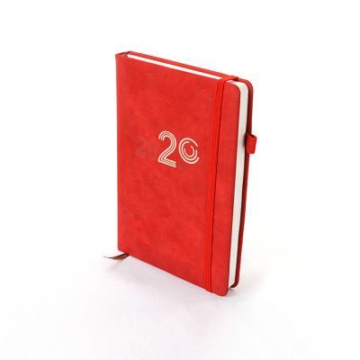 China paper & Cardboard Custom PU Soft Cover Luxury Leather Diary Notebook Printing for sale