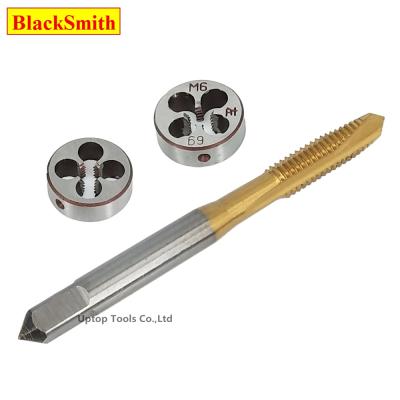 China Smith HSS Black Straight Screw Tapping Taps and Dies for sale