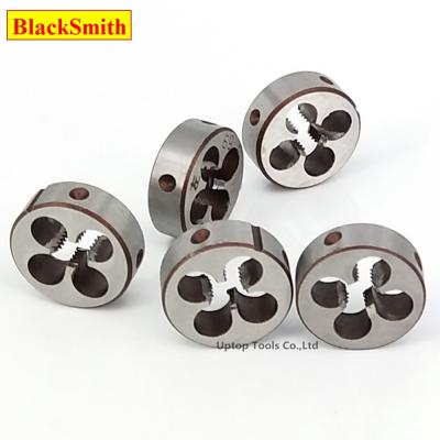 China High quality round screw hss screw thread tapping dies for sale