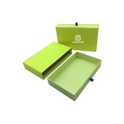 China Recycled Material Custom Logo Drawer Box Fashion Jewelry Gift Packaging Bracelets Box With Sliding Lid for sale