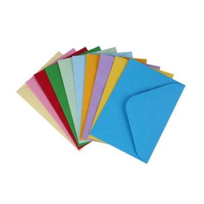 China Recyclable Custom Colored Envelope Custom Colored Recyclable Custom Wrapping Paperboard Packaging Paperboard Wedding Design Mini Cash Money Shipping Mailing Slots for sale