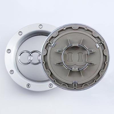 China Automotive ABS Parts Wheel Hub Cover A6C5A4B7TTA8 Wheel Hub Cover A6C5A4B7TTA8 Audi Logo Wheel Rim Cover for sale