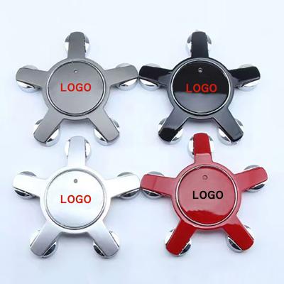 China ABS Customized Center Five Star Logo Wheel Hub Cap A3a7a4la6la8lq3q5q7 Audi Car Wheel Hub Cover ABS Wheel Center Tire Rim Center Cap for sale