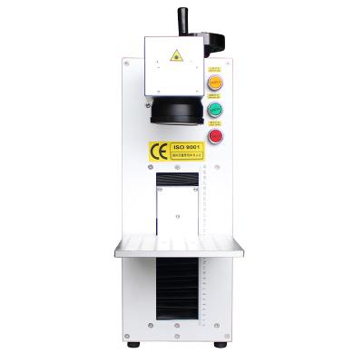 China Circuit Blocks 20W Fiber Laser Code Inkjet Printer Marking Machine For Hardware Tools Price for sale