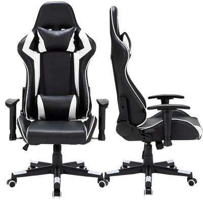 China Cheapest Computer Chair Cooling Comfortable Adjustable Silla Gamer Anji Leather PC Gaming Chair for sale