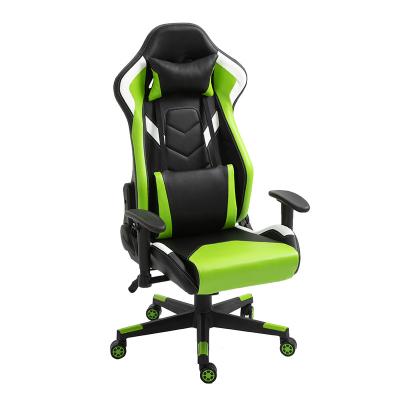 China Custom Girl Gamer Chair Logo Computer Gamer Rotating PC Racing Gaming Chair PU Leather Adjustable Gamer Chair for sale