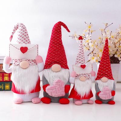 China Nordic Gnome Old Man Doll Valentine's Day Doll Faceless Ornament Valentine's Day for Home Decor Easter Decoration Gifts Toys for sale