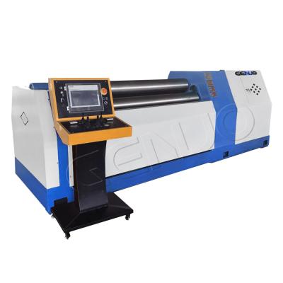 China 2000mm 2500mm 3000mm Hydraulic CNC Four Roll Plate Bending Machine for sale