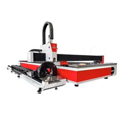 China Metal Sheet And Tube Fiber Laser Cutting Machine CNC Stainless Steel Fiber Laser Cutter for sale