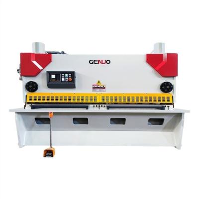 China HG-Serie Schwungbalken Guillotine Geräuscharme CNC-Schere zu verkaufen