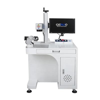 China High Precision GLM Series Fiber Laser Marking Machine Fast Speed for sale