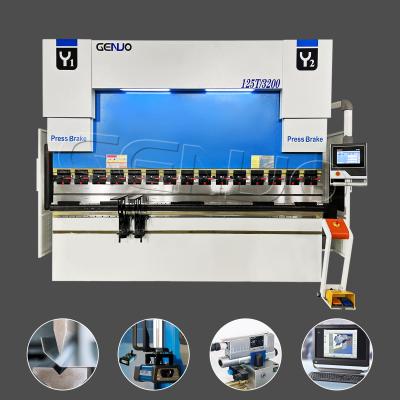 China Popular Product CE Certificate Hydraulic Press Brake 63Ton Mini Sheet Metal Bending Machine With DELEM DA 66t System for sale