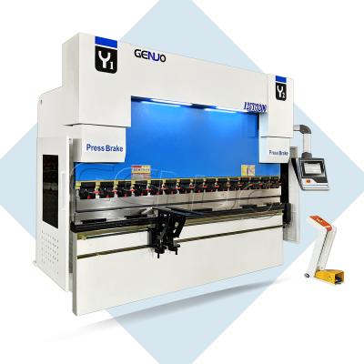 China Máquina de flexión de chapa hidráulica de acero inoxidable Delem Control CNC en venta