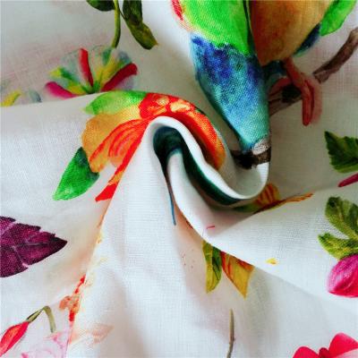 China QUICK DRY 120GSM 100% pure linen fabric, custom print fabric canvas for garment and pillow for sale