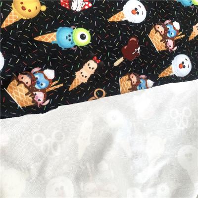 China 100% Polyester Custom Waterproof, Digital Printing Knitting Fabric Pulse Polyester Waterproof Cloth For Baby Cloth Diaper for sale