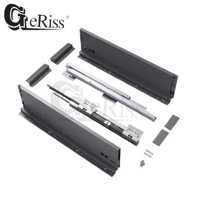 China M04.152.550 GERISS modern slim drawer box, soft closing sliding drawer, double wall drawer system for sale