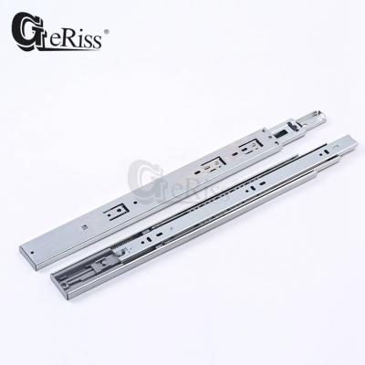 China Soft Closing Function 45 Kg Load Ball Bearing Grading Drawer Slide , Full Soft Tight Close 10