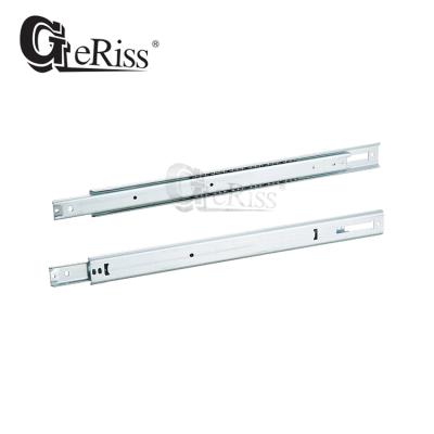 China GERISS sideboard 35mm 2 fold ball bearing slide, full extension ball bearing table slide, table slide mechanism for sale