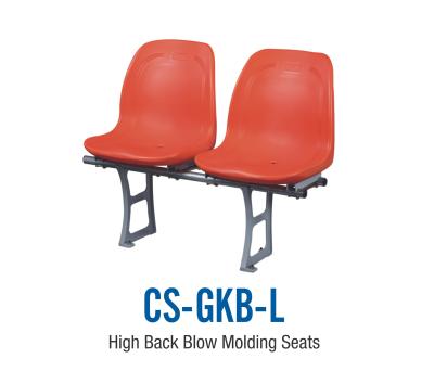 China Simple Mount Soft Stadium Seats 440mm * 512mm  , Blow Molding Football Bleacher Seats for sale