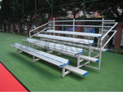 China Bleachers van het school Draagbare Openluchtaluminium, de Universitaire Banken van Aluminiumsporten Te koop