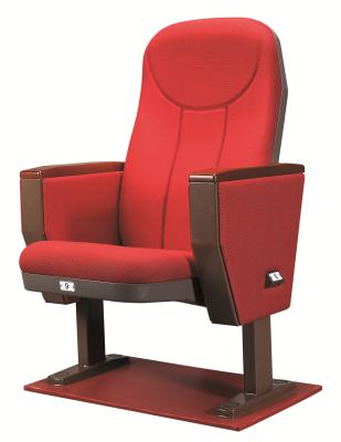 China Mordern Red Commercial Theater Seating High Density PU Added Fire Resistant for sale