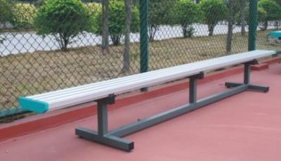 China One Row Portable Football Substitute Bench Aluminum Bleacher UV Resistant Anti - Aging for sale